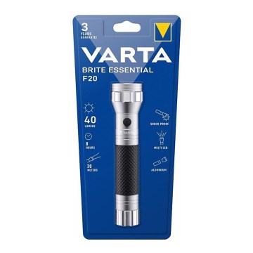 Varta 15618101401 - LED Flashlight BRITE ESSENTIALS LED/2xLR14