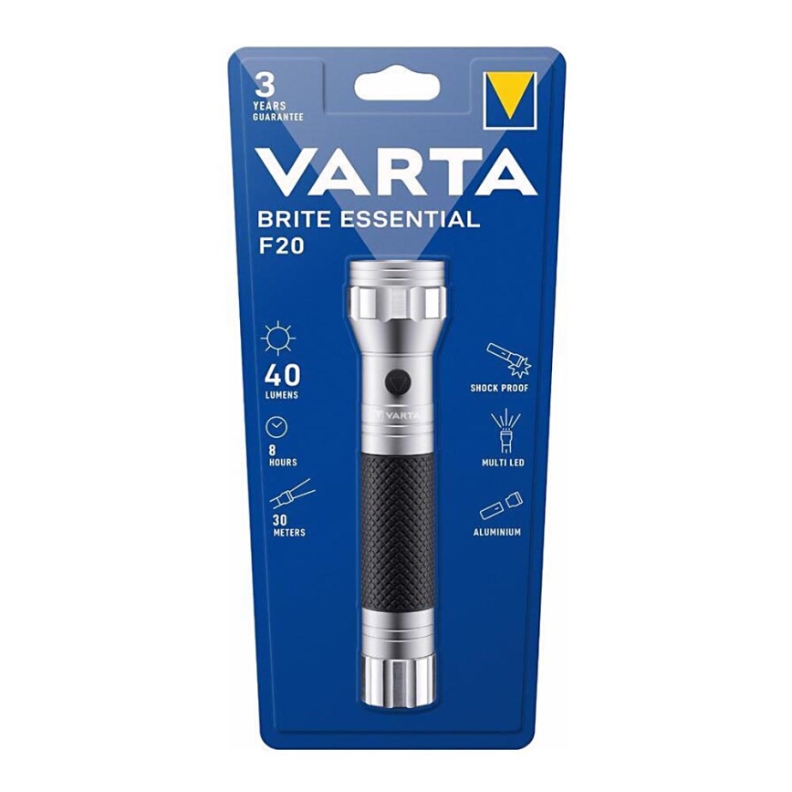 Varta 15618101401 - LED Flashlight BRITE ESSENTIALS LED/2xLR14