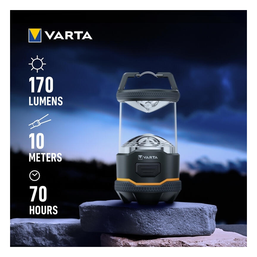 Varta 16550101111 - LED Camping Lantern L10 LED/4xAA IP54