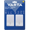 Varta 16624101402 - SET 2x LED Orientation light with sensor NIGHT LIGHT LED/3xAAA