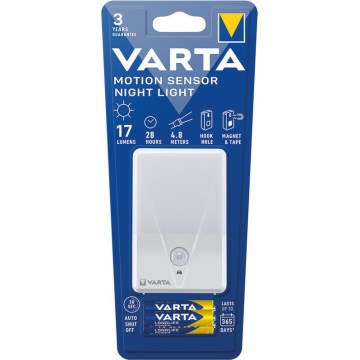 Varta 16624101421 - LED Orientation light with sensor NIGHT LIGHT LED/3xAAA