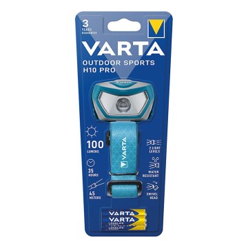 Varta 16650101421 - LED Headlamp OUTDOOR SPORTS H10 Pro LED/3xAAA