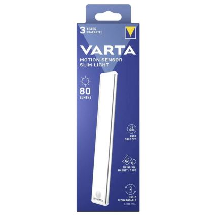 Varta 17624101111 - LED Rechargeable furniture lighting with motion sensor LED/5V