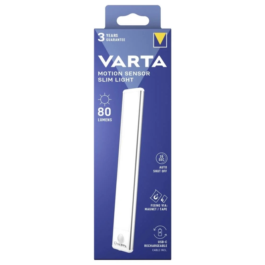 Varta 17624101111 - LED Rechargeable furniture lighting with motion sensor LED/5V