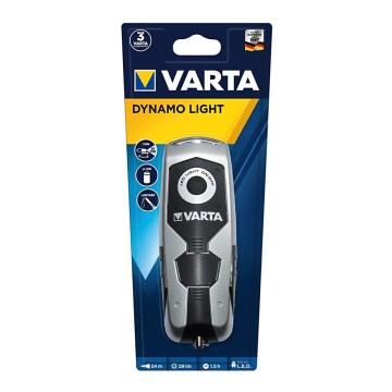 Varta 17680101401 - LED Rechargeable flashlight DYNAMO LIGHT LED/120mAh IPX4