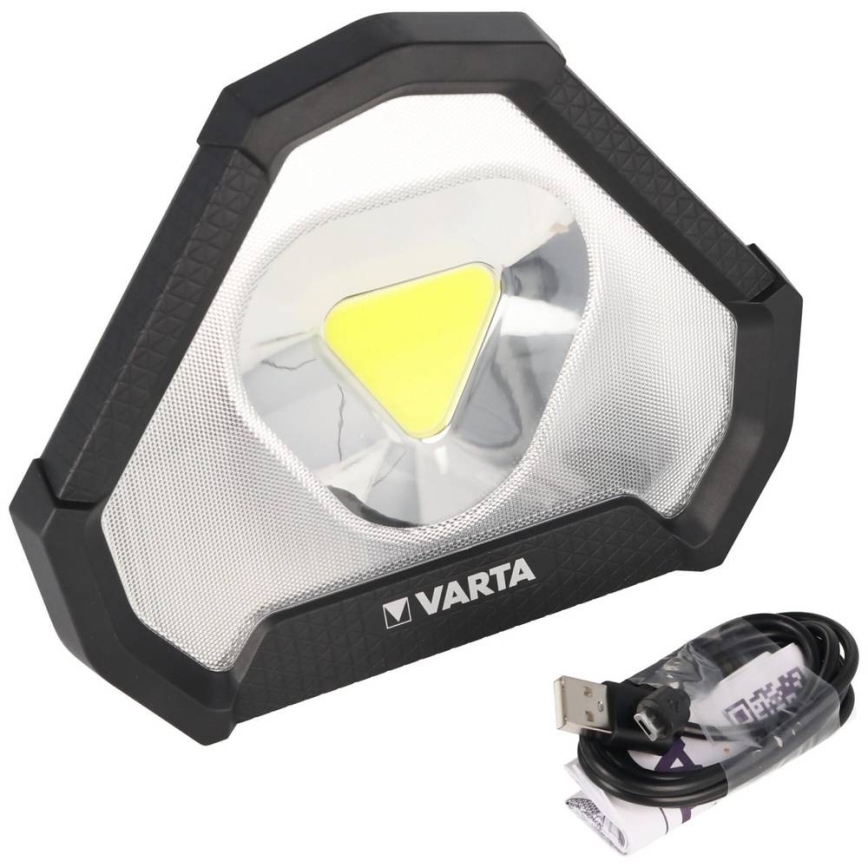 Varta 18647101401 - WORK FLEX LED Portable Work Light/12W/5V 5200 mAh IP54