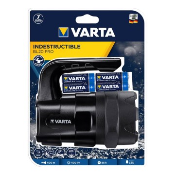 Varta 18751 - LED Flashlight LED/6W/6xAA IP54
