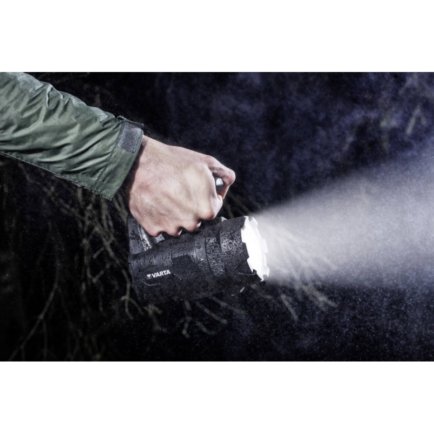Varta 18751 - LED Flashlight LED/6W/6xAA IP54