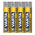 Varta 2003101304 - 4 pcs Zinc-carbon battery SUPERLIFE AAA 1,5V