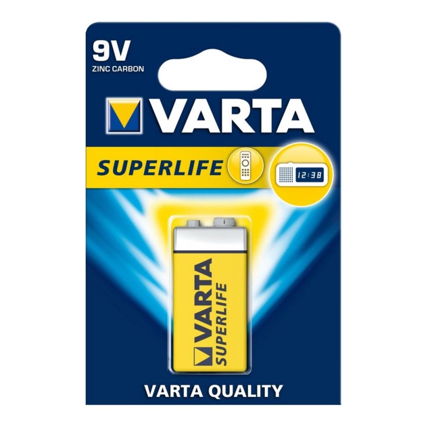 Varta 2022 - 1 pc Zinc-carbon battery UPERLIFE 9V