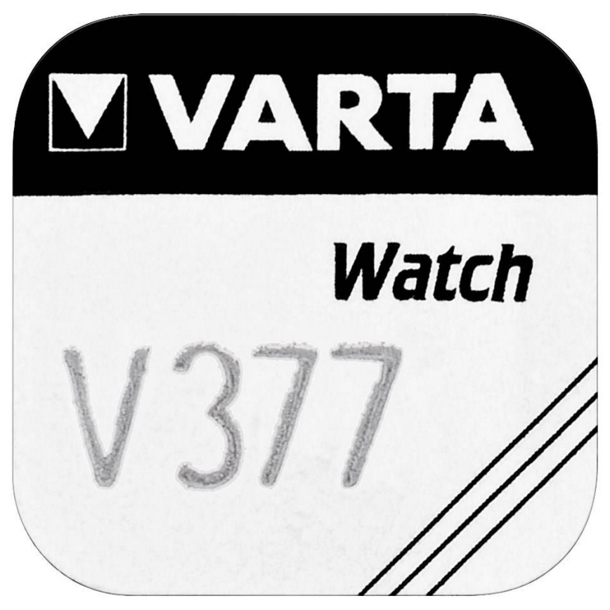 Varta 3771 - 1 pc Silver-oxide button cell battery V377 1,5V
