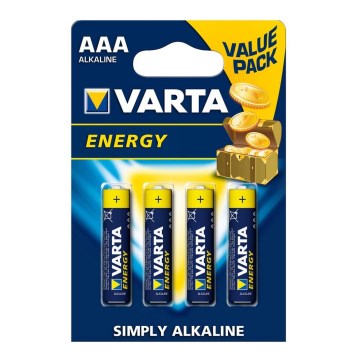 Varta 4103 - 4 pcs Alkaline battery ENERGY AAA 1,5V