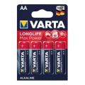 Varta 4706101404 - 4 pcs Alkaline battery LONGLIFE AA 1,5V