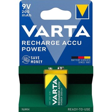 Varta 56722101401 - 1 pc Rechargeable battery ACCU Ni-MH/200mAh/9V