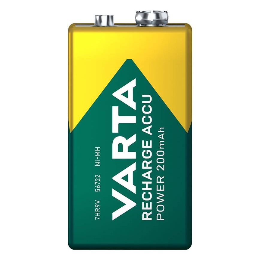 Varta 56722101401 - 1 pc Rechargeable battery ACCU Ni-MH/200mAh/9V