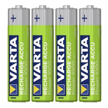 Varta 5703301404 - 4 pcs Rechargeable battery RECHARGE  AAA 1,2V