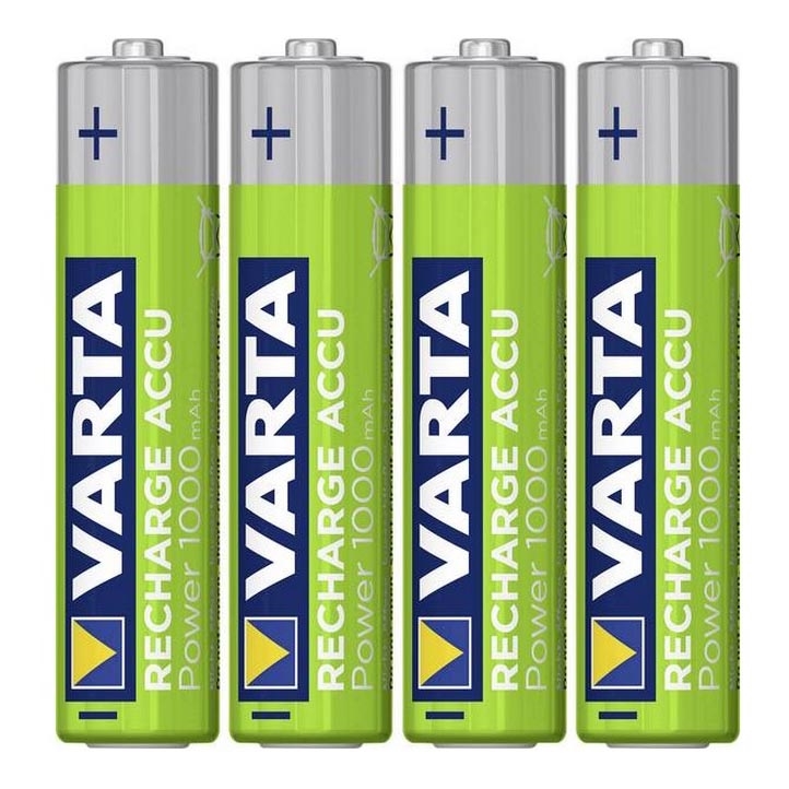 Varta 5703301404 - 4 pcs Rechargeable battery RECHARGE  AAA 1,2V