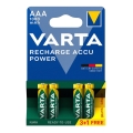 Varta 5703301494 - 3+1 pcs Rechargeable batteries ACCU AAA Ni-MH/1000mAh/1,2V