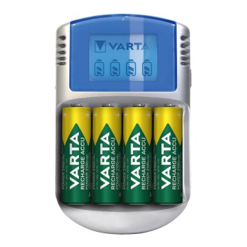 Varta 57070201451 - LCD Battery charger 4xAA/AAA 2600mAh 5V