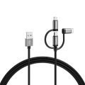 Varta 57937101111 - USB cable 3in1 with connector Lightning and Micro USB 2m
