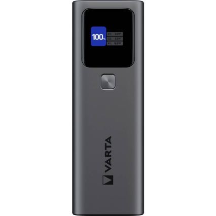 Varta 57984101111 - Power Bank with LED display Power Delivery 27000 mAh/140W/3,7V