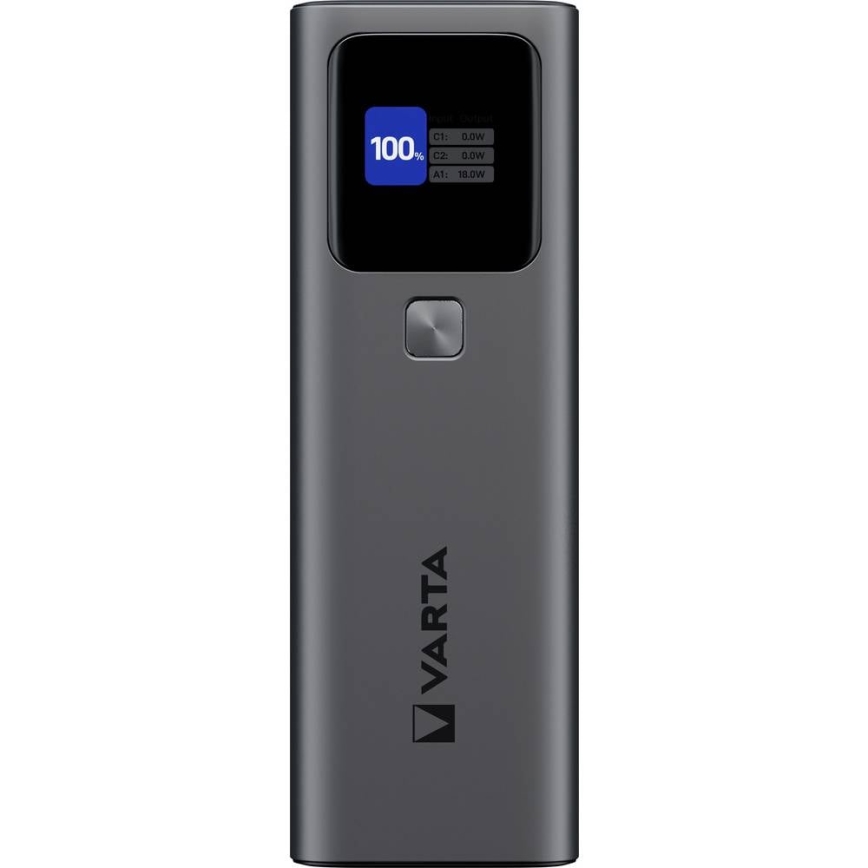 Varta 57984101111 - Power Bank with LED display Power Delivery 27000 mAh/140W/3,7V