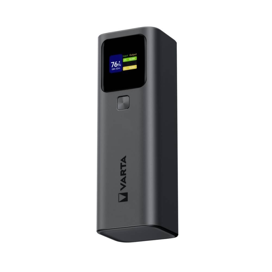 Varta 57984101111 - Power Bank with LED display Power Delivery 27000 mAh/140W/3,7V