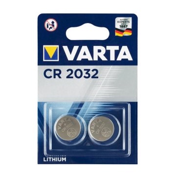 Varta 6032101402 - 2 pcs Lithium button battery ELECTRONICS CR2032 3V