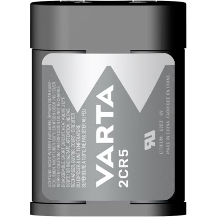 Varta 6203301401 - 1 pc Lithium Battery 2CR5 6V