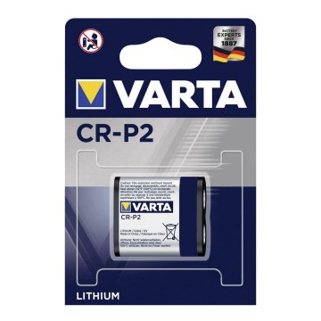 Varta 6204301401 - 1 pc Lithium photo battery CR-P2 6V