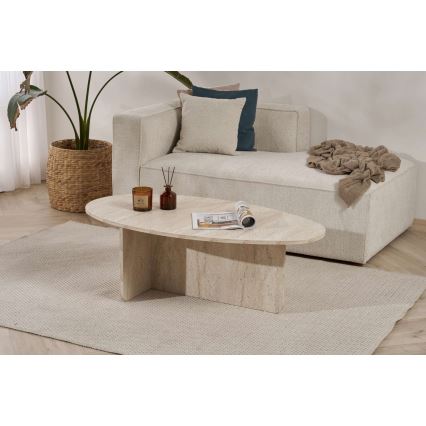 VARUM Coffee Table 120 x 65 cm, Beige