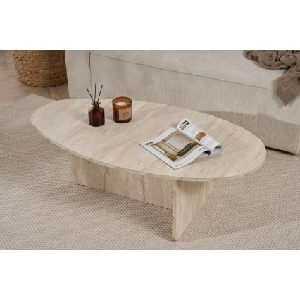 VARUM Coffee Table 120 x 65 cm, Beige