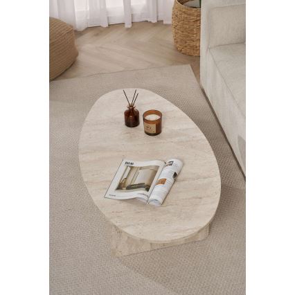 VARUM Coffee Table 120 x 65 cm, Beige