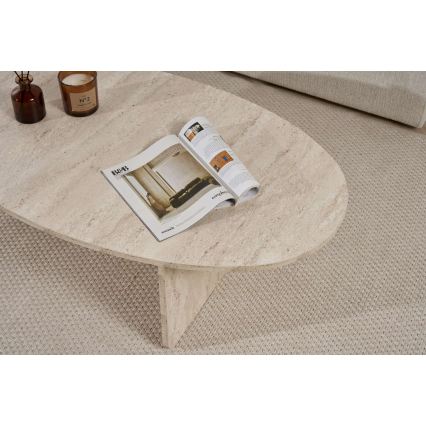 VARUM Coffee Table 120 x 65 cm, Beige