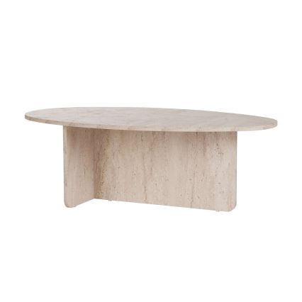 VARUM Coffee Table 120 x 65 cm, Beige