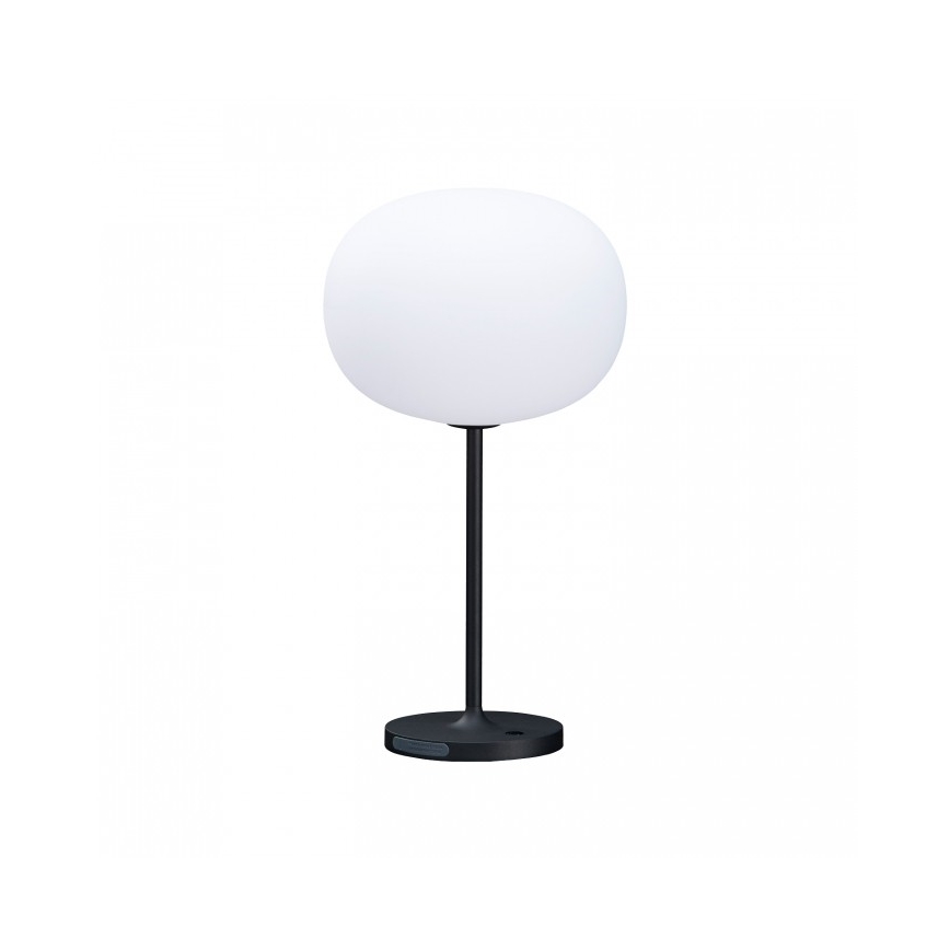 LED Dimmable Rechargeable Outdoor Table Lamp VENEZIA LED/2W/5V 2700K IP54 4000 mAh Black
