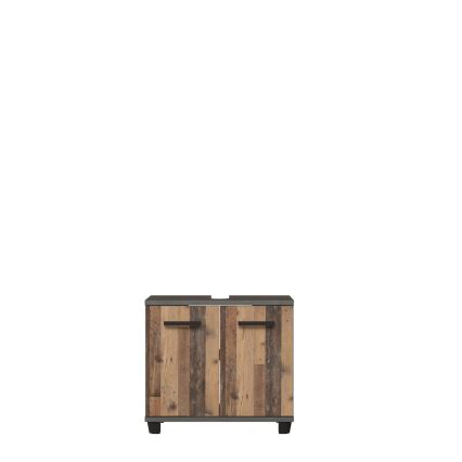 VENOM Bathroom Cabinet Anthracite/Brown