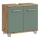 VENOM Bathroom Cabinet, Green/Artisan Oak