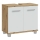 VENOM Bathroom Cabinet, White/Artisan Oak