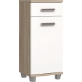 VENOM Bathroom Cabinet, White/Sonoma Oak