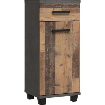 VENOM Bathroom Cabinet — Anthracite/Brown
