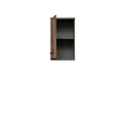 VENOM wall-mounted bathroom cabinet anthracite/brown