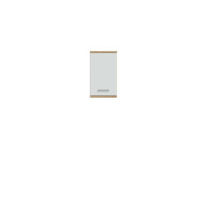 VENOM Wall-Mounted Bathroom Cabinet – White/Artisan Oak