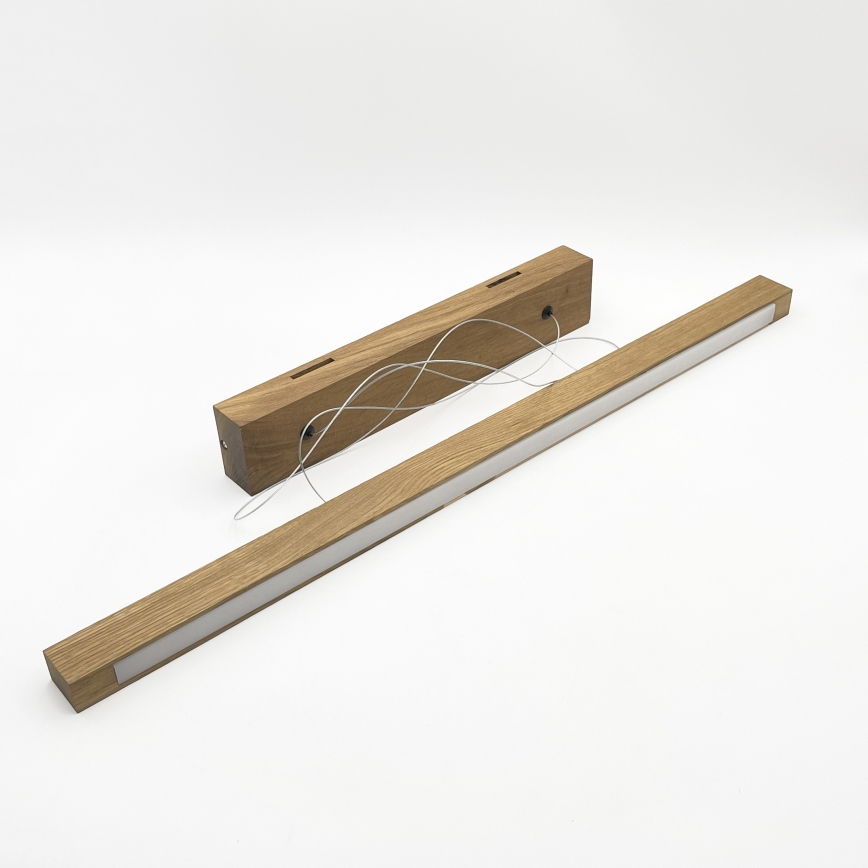 VERDE Cable Pendant Light LED 18W/230V, 3000K, 76 cm — Oak