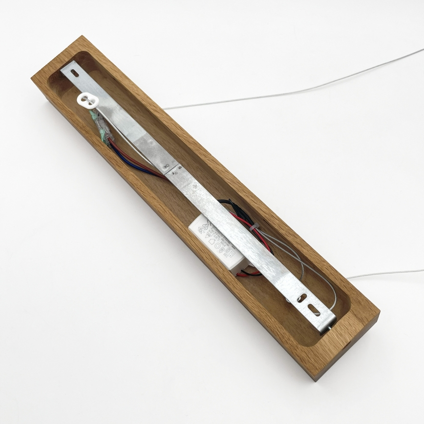 VERDE Cable Pendant Light LED 18W/230V, 3000K, 76 cm — Oak