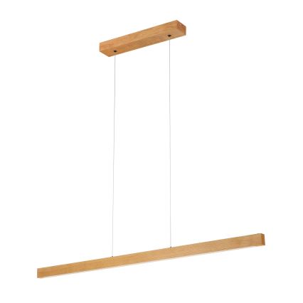 VERDE LED Cable Pendant, 18W/230V, 3000K, 106 cm, Oak