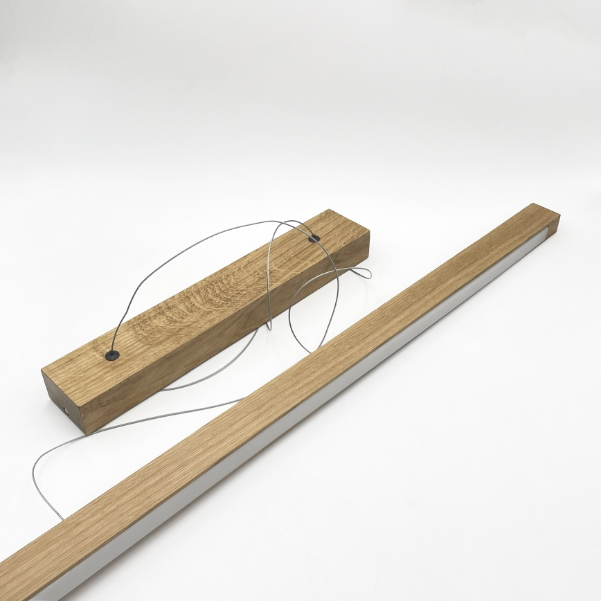 VERDE LED Cable Pendant, 18W/230V, 3000K, 106 cm, Oak