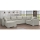 Versatile U-shaped corner pull-out sofa LONDON, beige