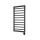 Vertaduro - ADEL Bathroom Radiator with Thermostat, 400 W, 100 x 50 cm, Anthracite