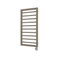 Vertaduro - ADEL Bathroom Radiator with Thermostat, 400W, 100x50 cm, Taupe